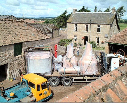 The arrival of the copper stills